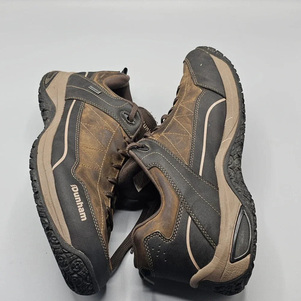 Dunham Cloud Plus Lace-Up Trekker Shoes Waterproof Hydroguard C15613 Men's 14